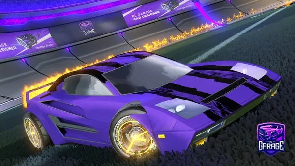 A Rocket League car design from DJf