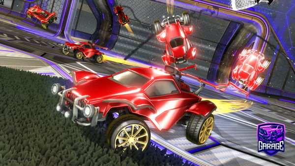 A Rocket League car design from _Axstro_