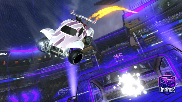 A Rocket League car design from TTv-MFlix