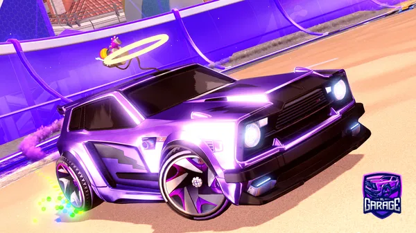 A Rocket League car design from SideShowQ