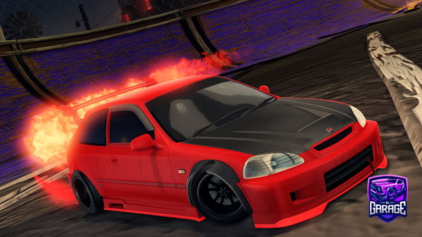 A Rocket League car design from DriftNT