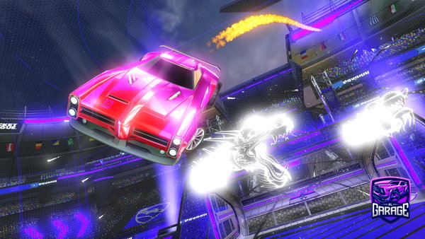 A Rocket League car design from hmdymMmS77