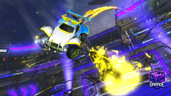 A Rocket League car design from Bodyman