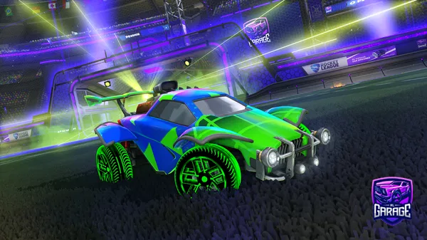 A Rocket League car design from AxolotlBlock