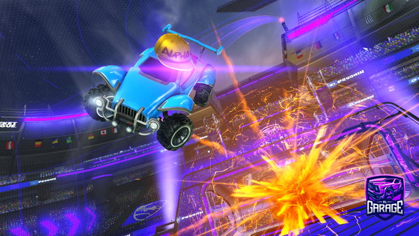 A Rocket League car design from underated_chris4