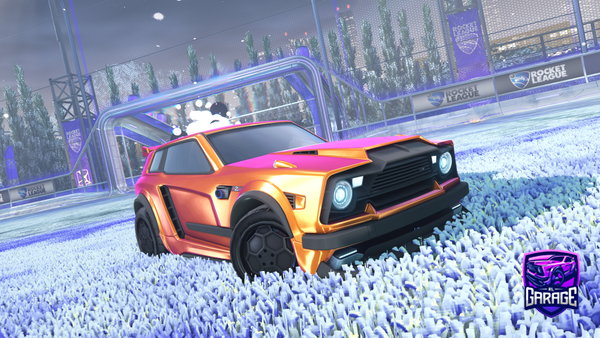 A Rocket League car design from WashedWeevil