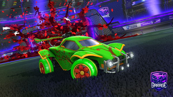 A Rocket League car design from GravityRushRaven