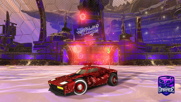 A Rocket League car design from TopBinner