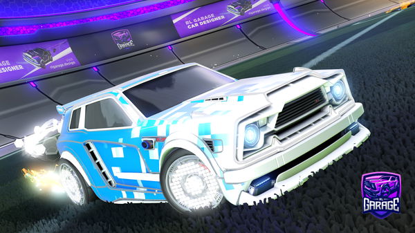 A Rocket League car design from XY_troy_25
