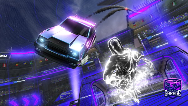 A Rocket League car design from damipatata
