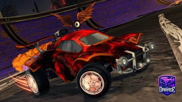 A Rocket League car design from Sulboi
