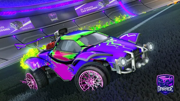 A Rocket League car design from TensiveZexal