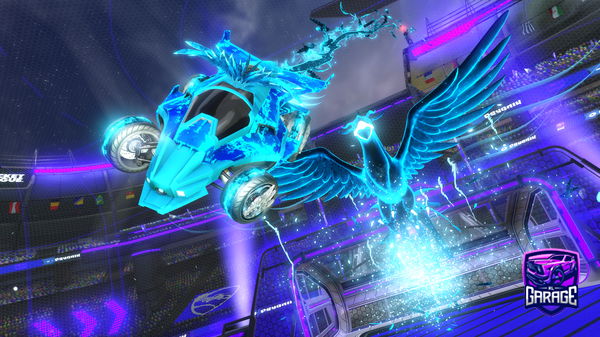 A Rocket League car design from JNAntagonist