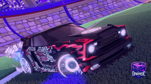 A Rocket League car design from notme1404