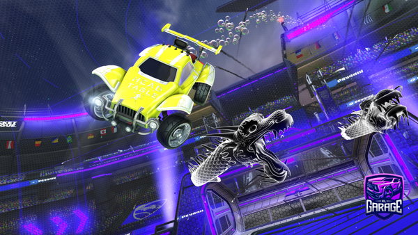 A Rocket League car design from sharktwo
