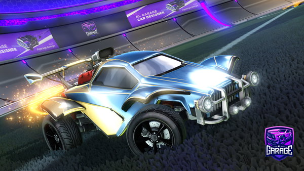 A Rocket League car design from NatInAHat