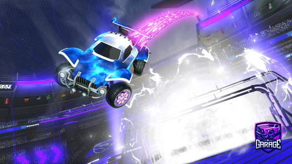 A Rocket League car design from artisanshade
