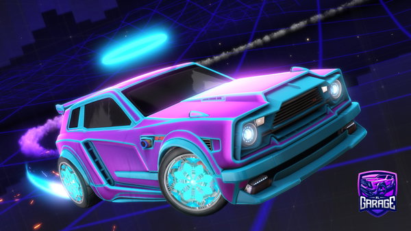 A Rocket League car design from Mykoryx