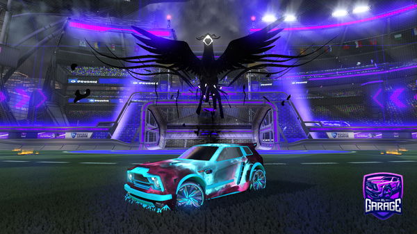 A Rocket League car design from Fishy_banana