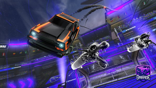 A Rocket League car design from BROVA12