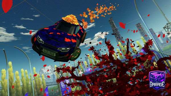 A Rocket League car design from h1ck0k