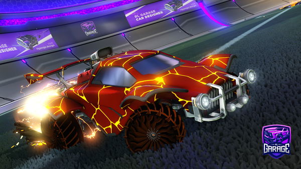 A Rocket League car design from Janitonga