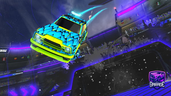 A Rocket League car design from TTV_K1ngT3rs