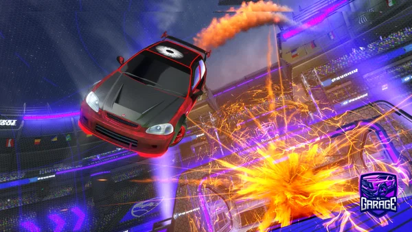 A Rocket League car design from ExtiinctRL