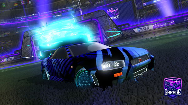 A Rocket League car design from Mystic_hendrix