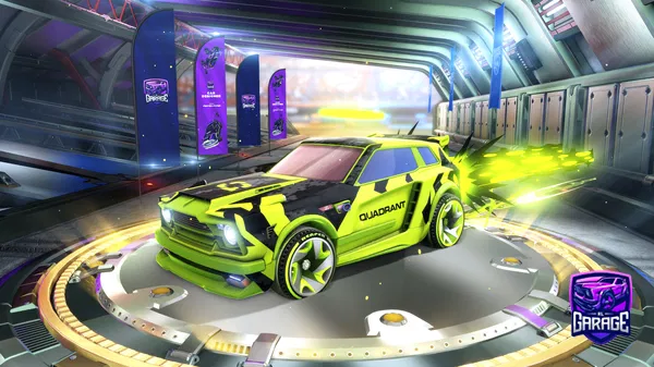 A Rocket League car design from Lucasglenn