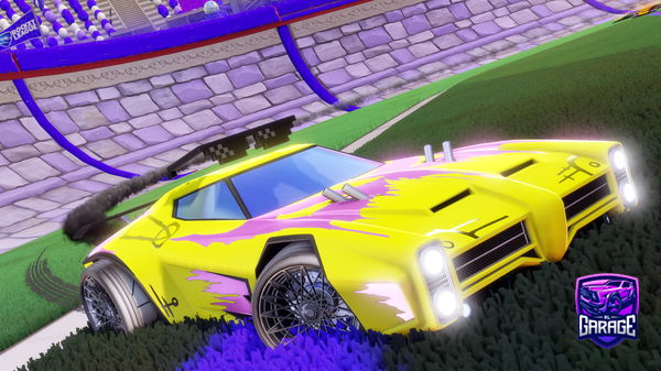 A Rocket League car design from Kdthenoob