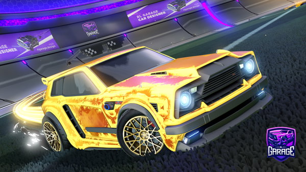 A Rocket League car design from ektittor01