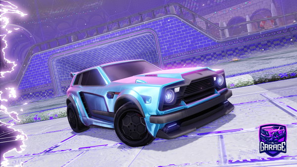 A Rocket League car design from Bas1K