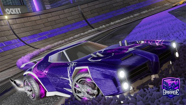 A Rocket League car design from Whiteinblack