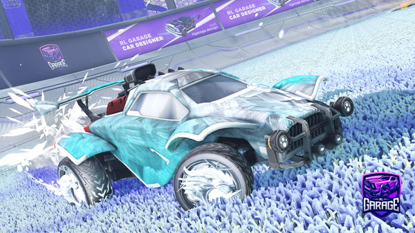 A Rocket League car design from Fazedfire