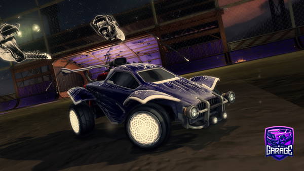 A Rocket League car design from Kokusai