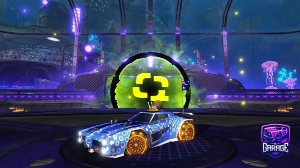 A Rocket League car design from MovingMdog118