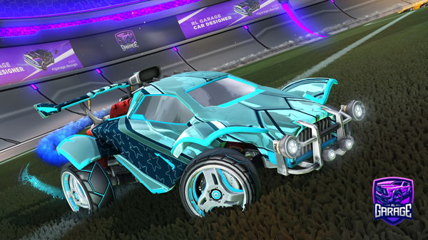 A Rocket League car design from Tbinvxder