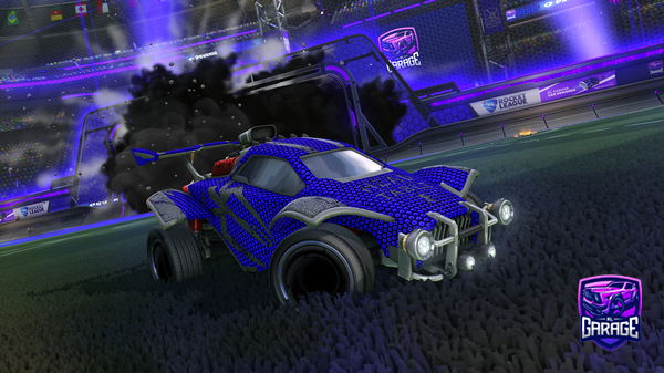 A Rocket League car design from Splash564