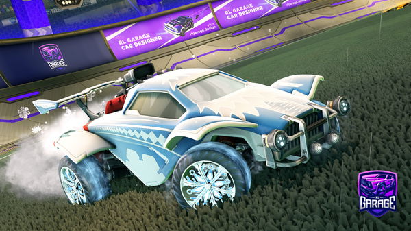 A Rocket League car design from Beefsnekky