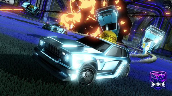 A Rocket League car design from Apple-cat_007
