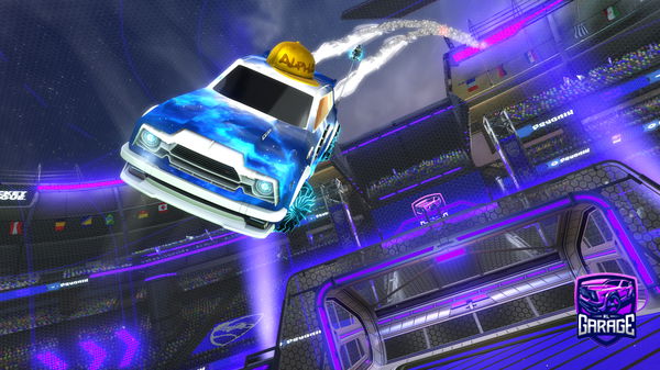 A Rocket League car design from MantarayNintendoSwitch