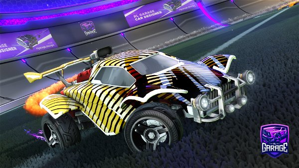 A Rocket League car design from T0m5790_on_xbox