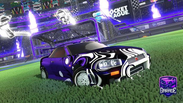 A Rocket League car design from Its_snowy