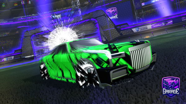 A Rocket League car design from bobatryu