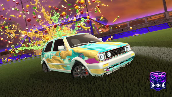 A Rocket League car design from FIREone62