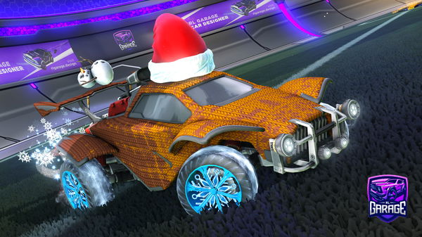 A Rocket League car design from Notsukicutie