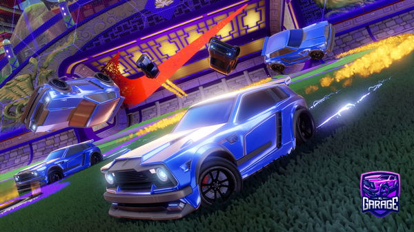 A Rocket League car design from Wwasteel_