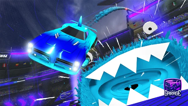 A Rocket League car design from toonish999