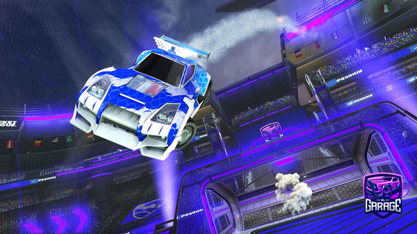 A Rocket League car design from presleypro123